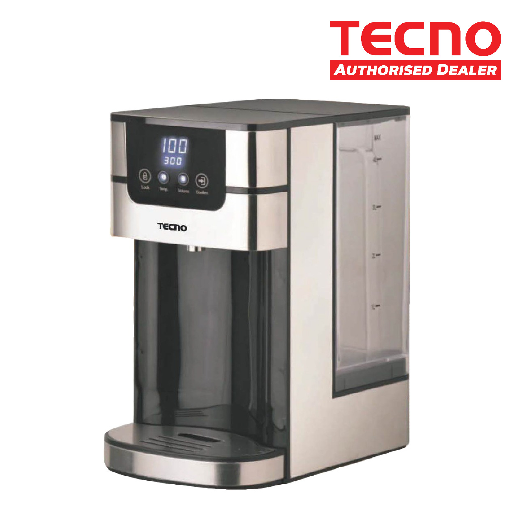Tecno Instant Hot Water Dispenser with Temperature Control TID 2208-V2 (TID2208-V2 / TID2208)